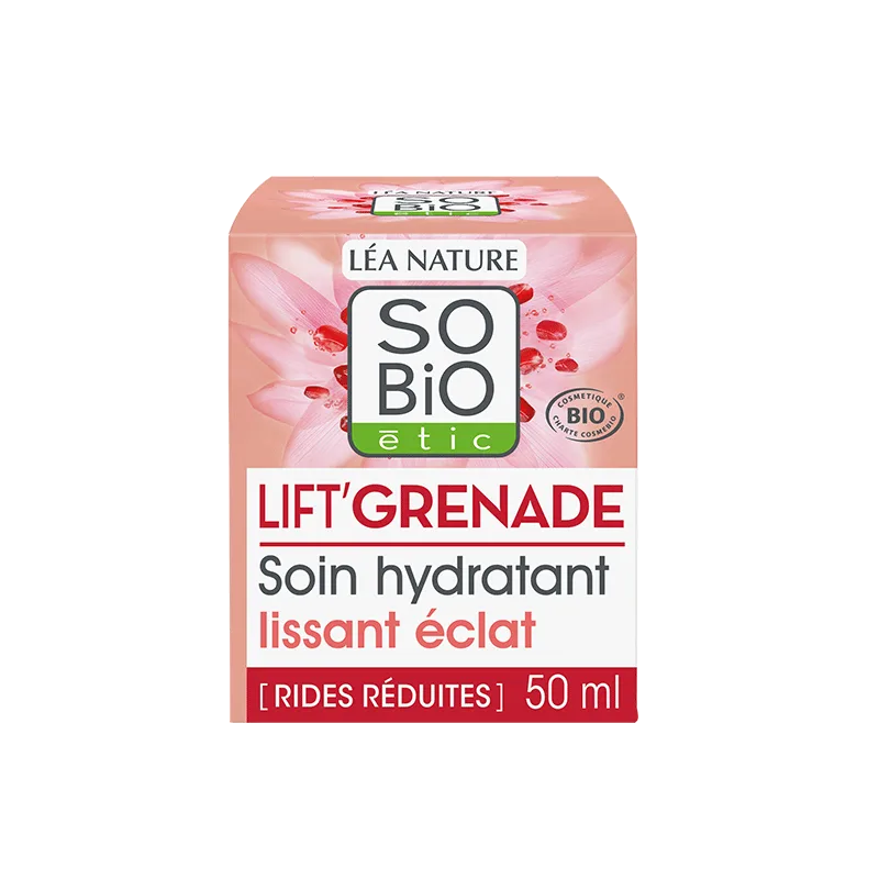 SO'BiO Soin Hydratant Lissant Éclat 50 ml