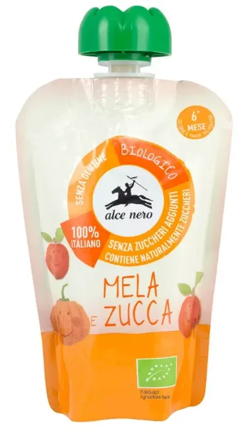 Alce Nero Puree Pomme Courge 100 g