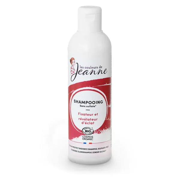 Les Couleurs de Jeanne Shampooing Fixateur et Revelateur d’Eclat – sans Sulfate 230 ml