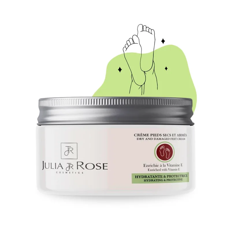 Julia & Rose Creme Pieds a la Vitamine E 100 ml