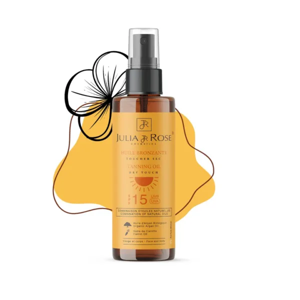 Julia & Rose Huile Bronzage Spf15 120 ml