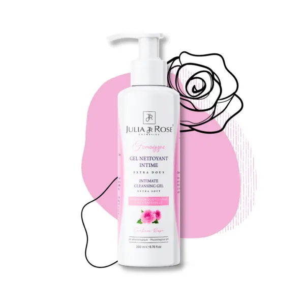 Julia & Rose Gel Intime Rose 200 ml
