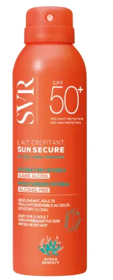 SVR Sun Secure Lait Crepitant Invisible spf50+ 200 ml