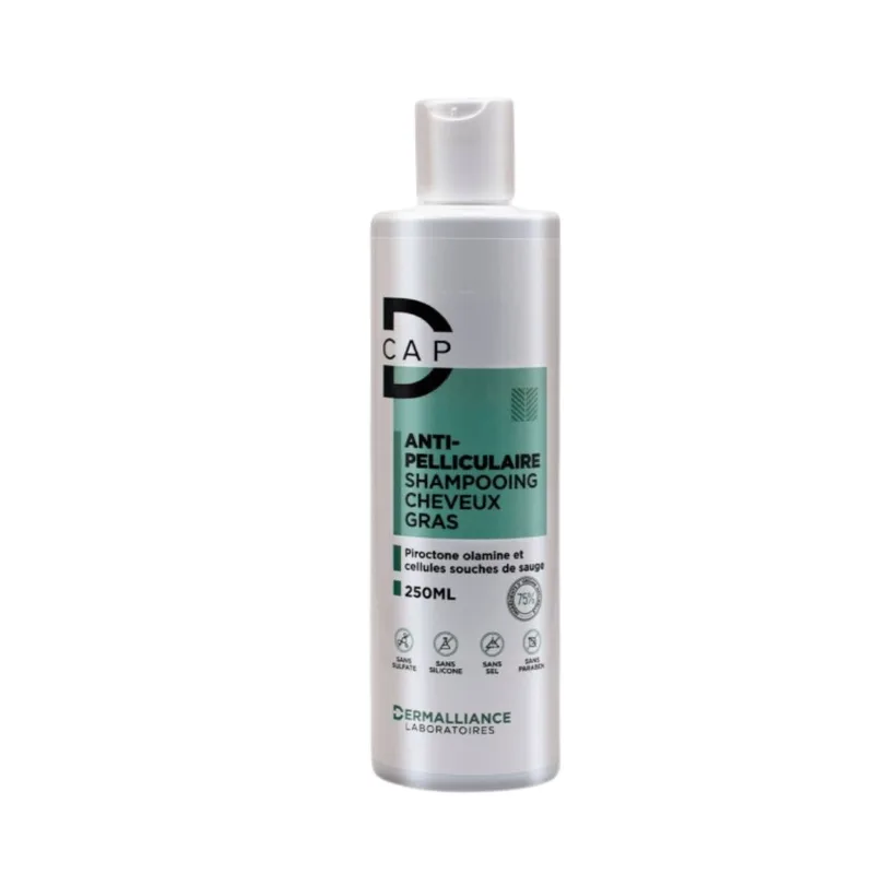 D-Cap Shampoing Anti-Pelliculaire Cheveux Gras 250 ml