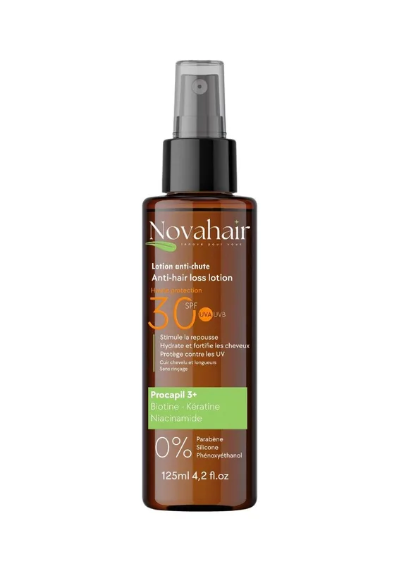 Novahair Lotion Capillaire Anti Chute Spf30 125 ml