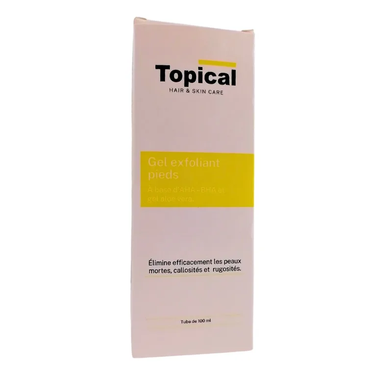 Topical Gel Exfoliant Pieds 100 ml