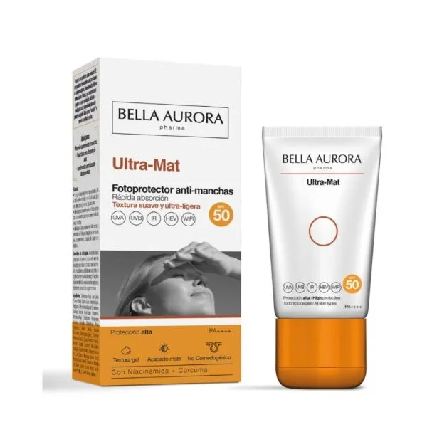 Bella Aurora Ultra-Mat Ecran Solaire Gel Spf50+ 50 ml