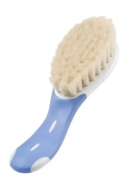 NUK Brosse Poils Naturels - Bleu