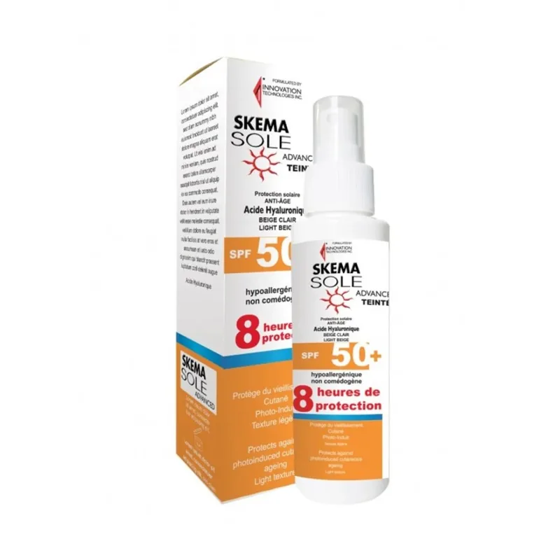 Skema Sole Advanced Acide Hyaluronique Spf50+ 100 ml