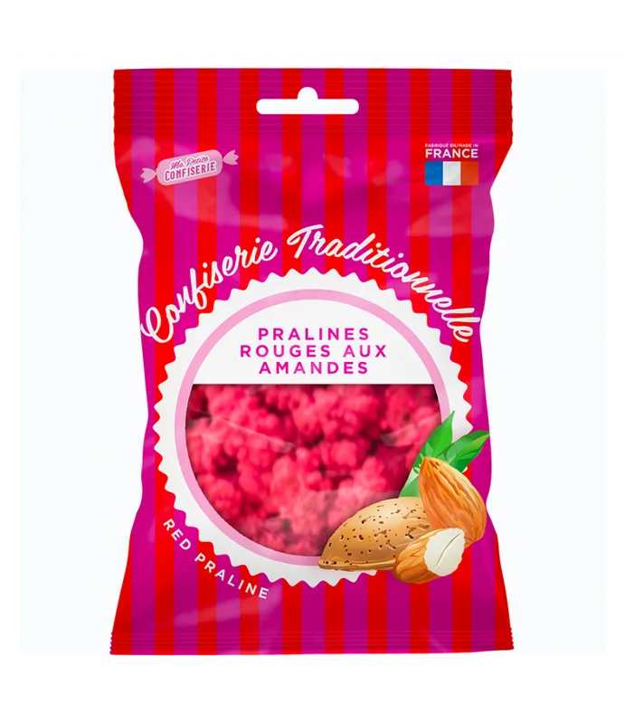 Ma petite confiserie Pralines Rouges aux Amandes 100 g