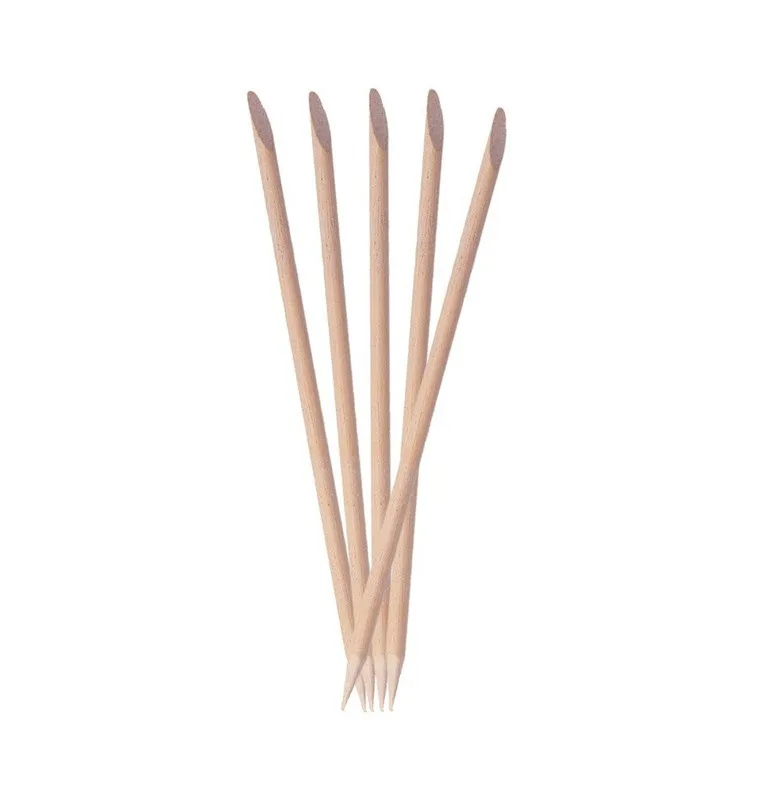 Beter 5 Bâtonnets en bois d'orange Repousse- Cuticules - 24026