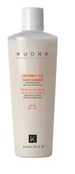 Kuora auto bronzant a la noix de coco spf50 250 ml