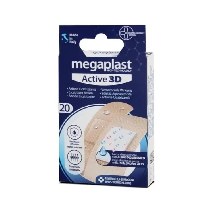Megaplast Pansement Active 3D Boite de 20 - Ref 081997