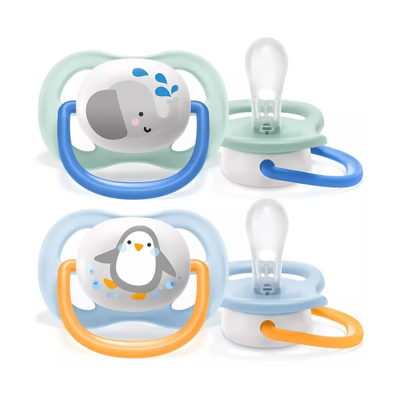 Avent Sucette Ortho 0-6M Boy Elep/peng SCF080/05