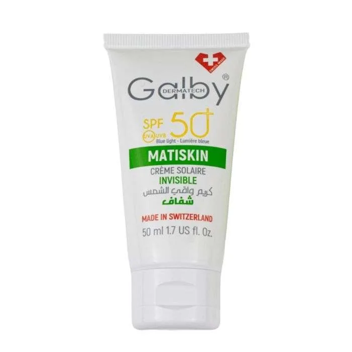 Galby Matiskin Creme Solaire Invisible 50 ml