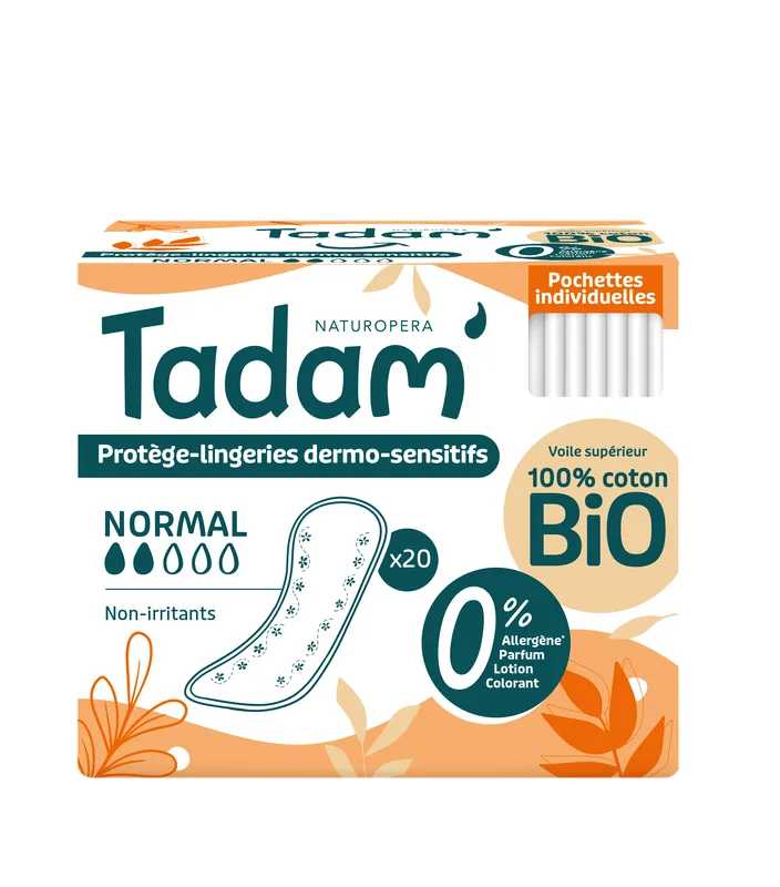 Tadam'' Protege Slip Normal x20 Format Pocket