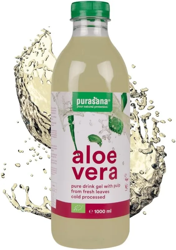 Purasana Gel à boire à l'aloe vera 1 L