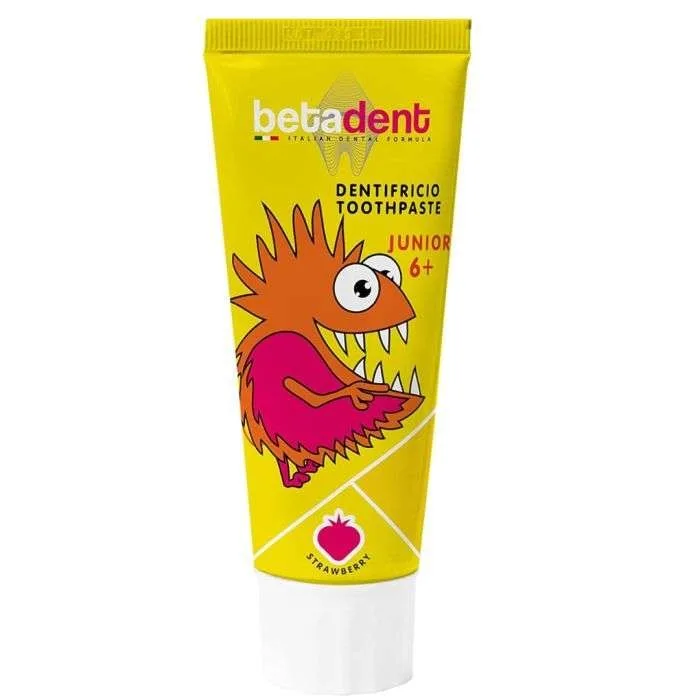 Betadent Dentifrice Junior 6ANS+ Gout Fraise 75 ml