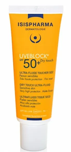 Isis Pharma Uveblock Drytouch invisible Sec SPF50 40 ml