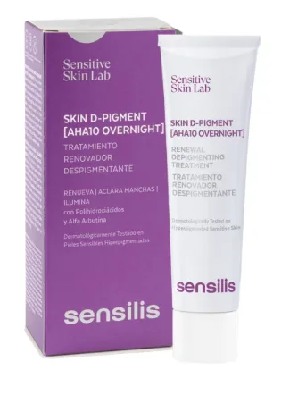 Sensilis Skin D-pigment AHA10 Overnight 30 ml