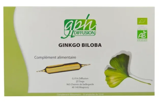 Gph Diffusion Ginkgo Biloba BIO 20 ampoules – 15 ml