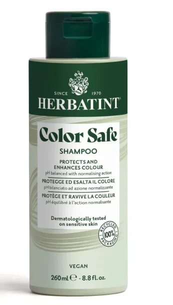 Herbatint Color Safe Shampooing Protege et Ravive la Couleur 260 ml