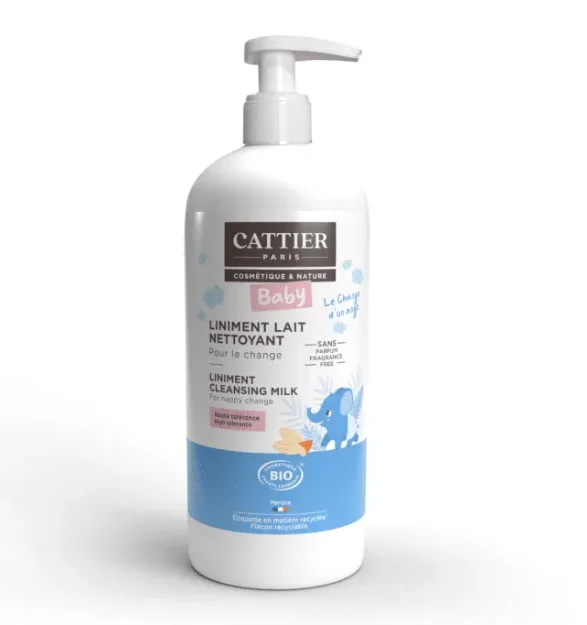 Cattier Liniment Lait-Creme pour le Change 500 ml