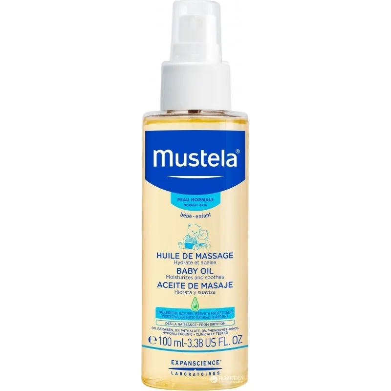 Mustela Huile massage bébé 100 ml