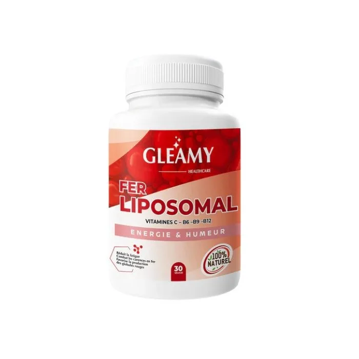 Gleamy Fer Liposomal 30 Gelules