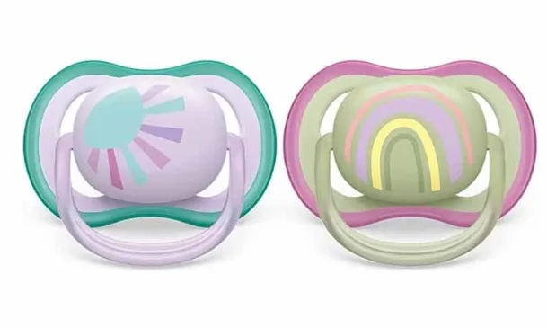 Avent Sucette Ultra Air 0-6m Girl Scf085/59
