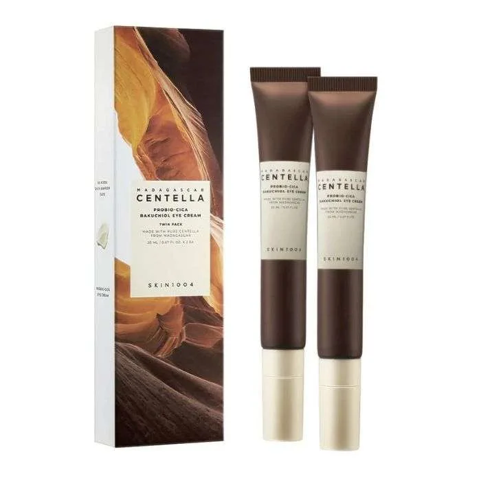 Skin 1004 Madagascar Centella Probio Cica Bakuchiol Eye Cream Twin Pack 20 ml