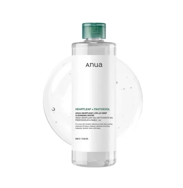 Anua Heartleaf 87 Low PH Deep Cleansing Water 500 ml