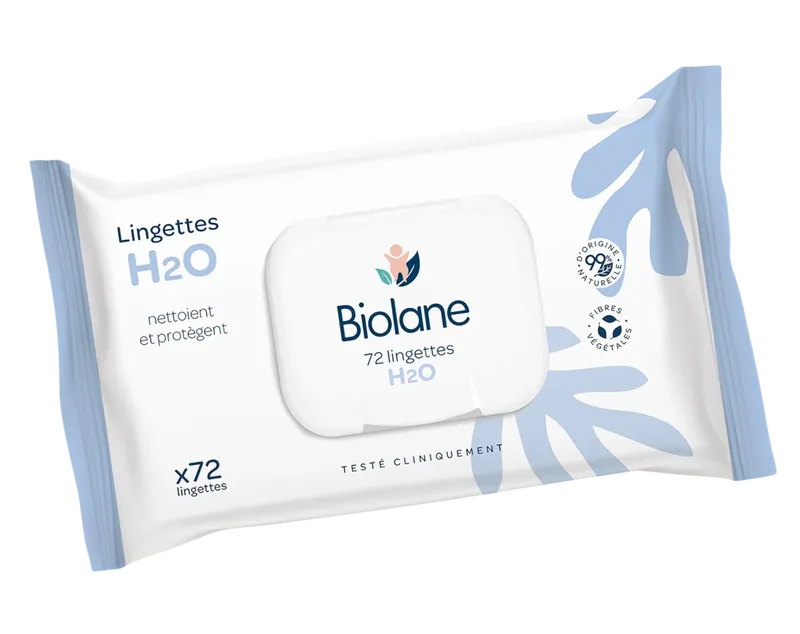 Biolane Lingettes Bébé Épaisses x72