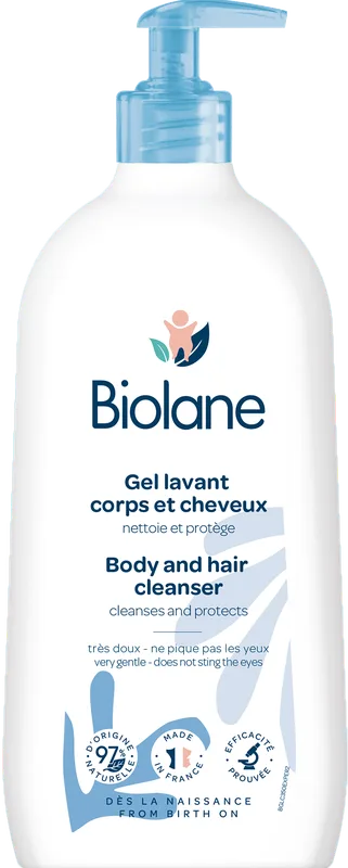 Biolane Gel lavant corps et cheveux 750 ml