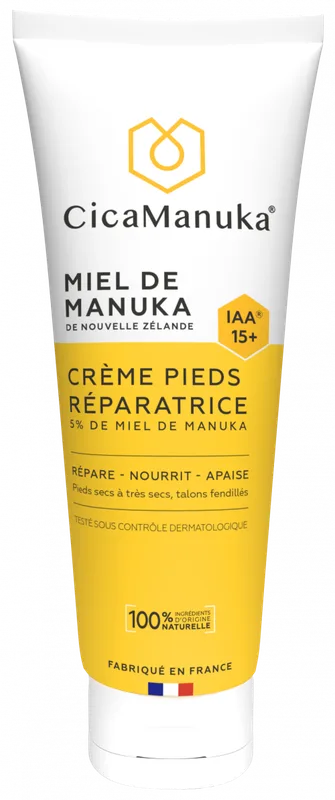Cica Manuka Creme Reparatrice Pieds IAA15+75 ml