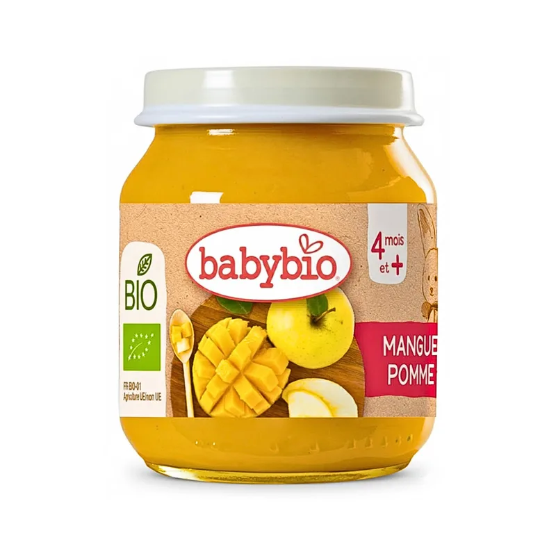 Babybio Petit Pot Mangue Pomme 130 g