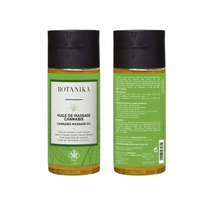 Cannaflex Soulagement Huile de Massage Cannabis 150 ml