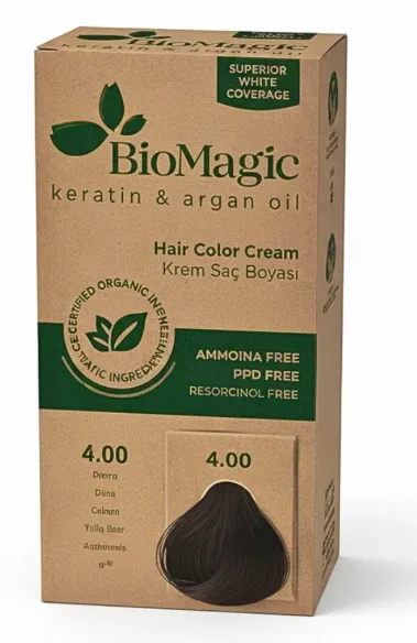 Biomagic Color Cream 4/00 Chatain