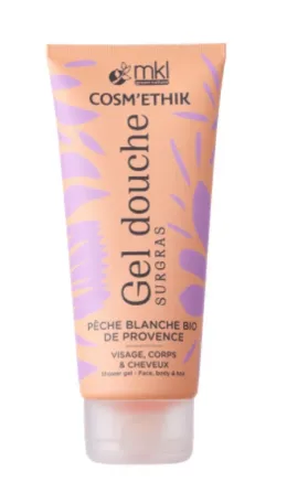 MKL Cosm’ethik Gel Douche Peche Blanche Bio de Provence 200 ml