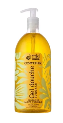 MKL Cosm’ethik Gel Douche Beurre de Karite Bio 1 L