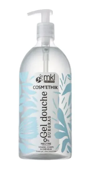 MKL Cosm’ethik Gel Douche 0% Naturel Bio 1 L