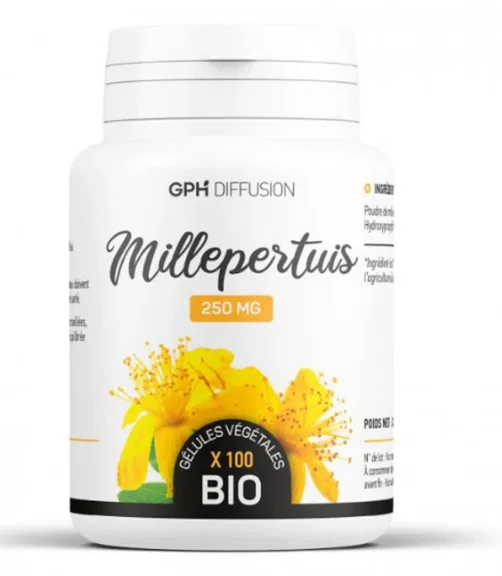 Gph Diffusion Millepertuis 250 mg 100 gélules