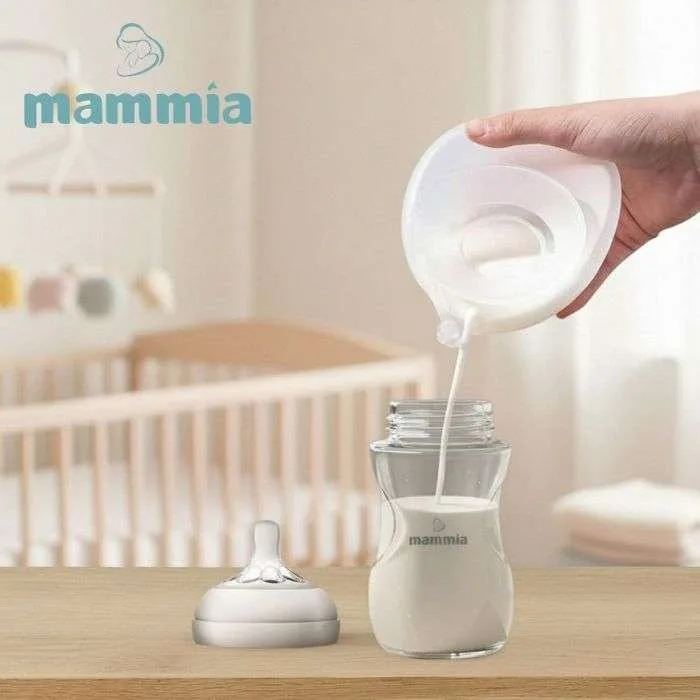 Mammia Collecteur de lait maternel mains libres 100 ml