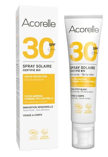 Acorelle Spray Solaire SPF30 100 ml