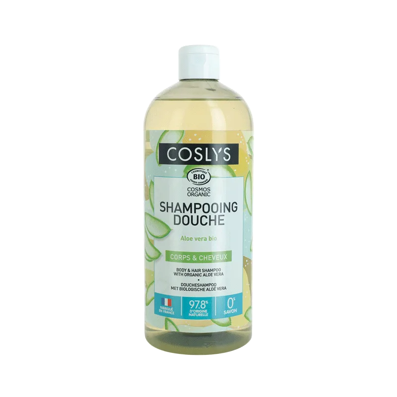Coslys Shampoing Douche Aloe Vera 1 L