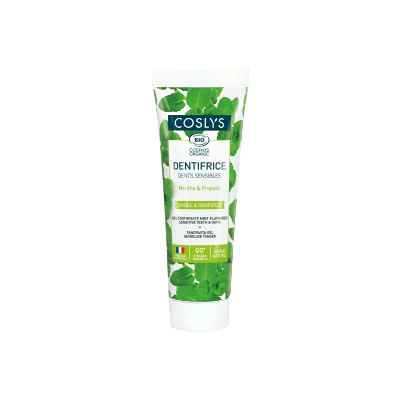 Coslys Dentifrice Sensible Menthe Propolis 75 g
