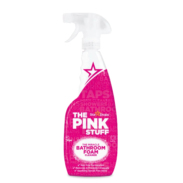 The Pink Stuff la Mousse Nettoyante Miracle pour la Salle de Bain