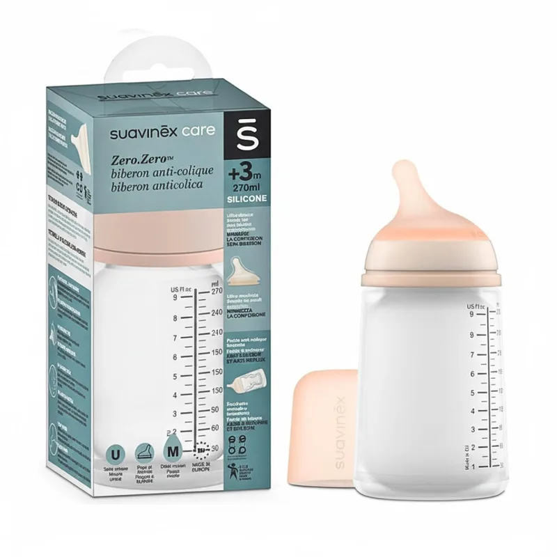 Suavinex Biberon Anti-Colique Ultra Soft +3m 270 ml