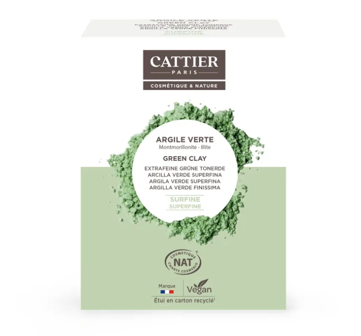 Cattier Argile Verte Surfine 750 g