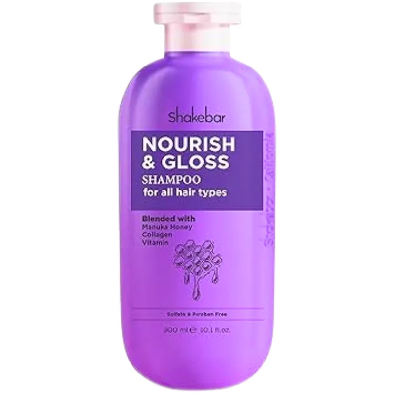 Shakebar Nourish & Gloss Hair Shampoo 300 ml